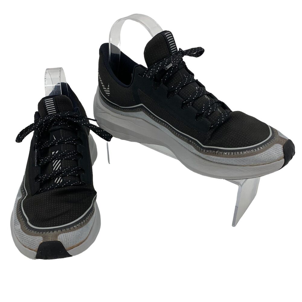 Nike Running Shoes Womens 8 Zoom Winflo 6 Shield Black Athletic Sports Training